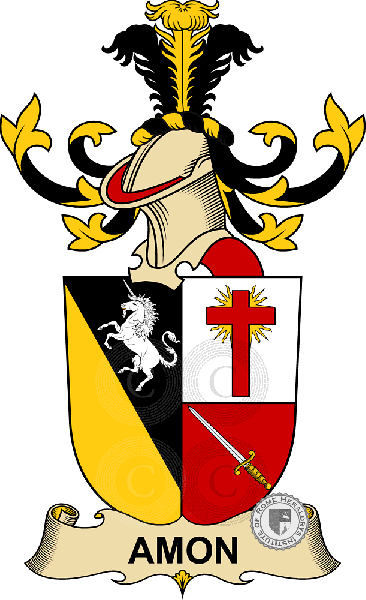 Coat of arms of family Amon
