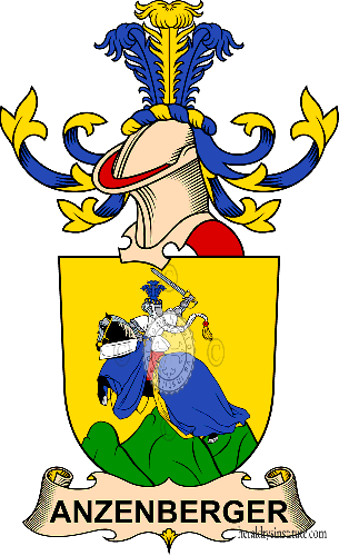 Wappen der Familie Anzenberger   ref: 32136