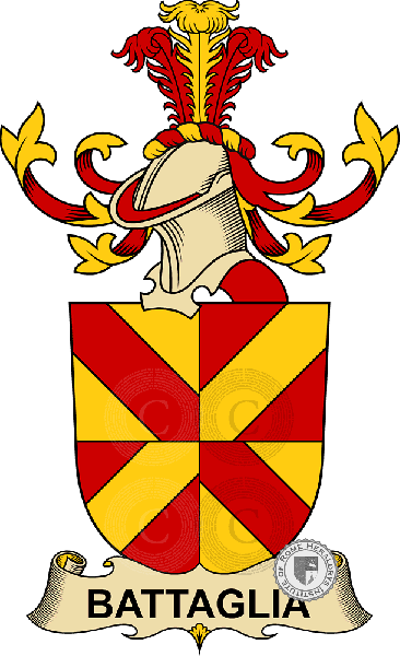 Wappen der Familie Battaglia