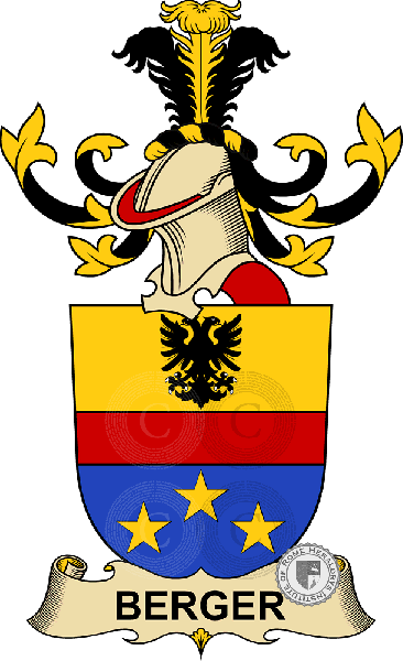 Coat of arms of family Berger