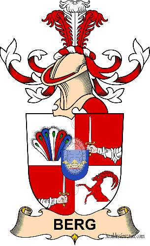 Wappen der Familie Berg   ref: 32187
