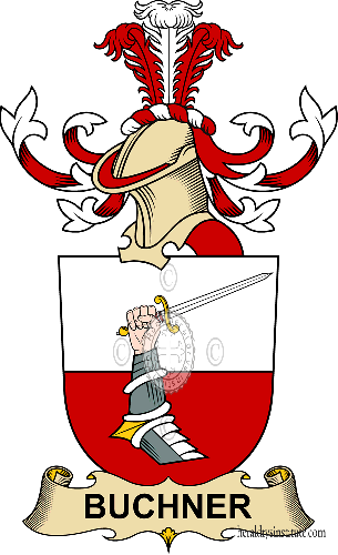 Coat of arms of family Buchner de Morgkersdorff   ref: 32230