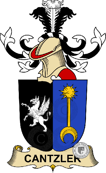 Wappen der Familie Cantzler   ref: 32241