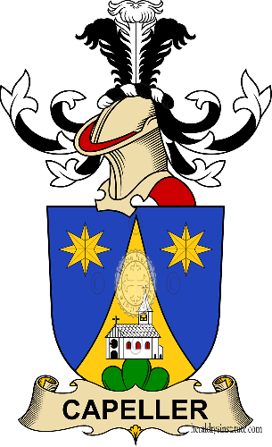 Wappen der Familie Capeller   ref: 32242