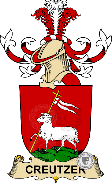 Coat of arms of family Creutzer