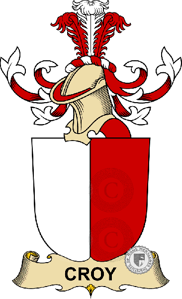 Wappen der Familie Croy