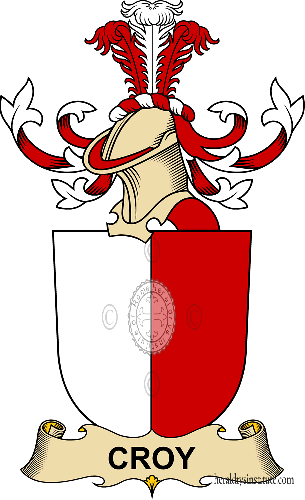 Wappen der Familie Croy