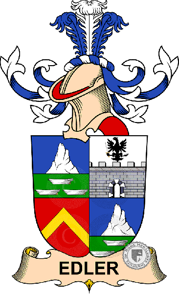 Coat of arms of family Edler