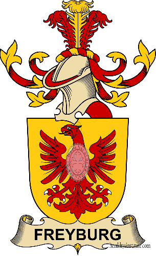 Wappen der Familie Freyburg   ref: 32345