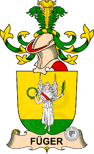 Escudo de la familia Füger   ref: 32356