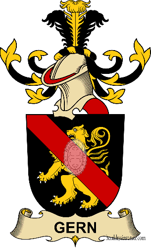 Coat of arms of family Gern