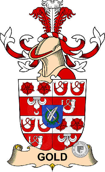 Coat of arms of family Gold