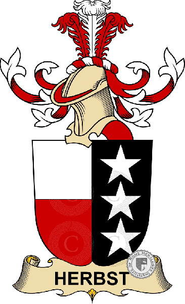 Escudo de la familia Herbst   ref: 32435