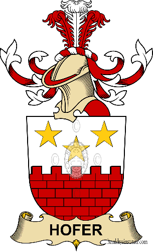 Coat of arms of family Höfer