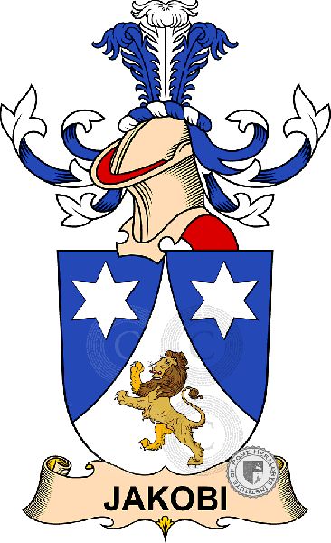 Escudo de la familia Jakobi   ref: 32476