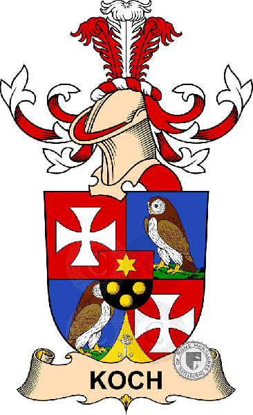 Wappen der Familie Koch   ref: 32505