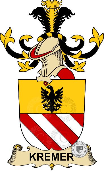 Wappen der Familie Kremer   ref: 32512
