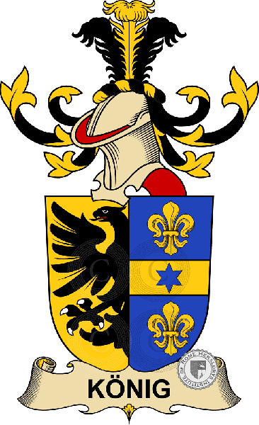 Escudo de la familia König   ref: 32521