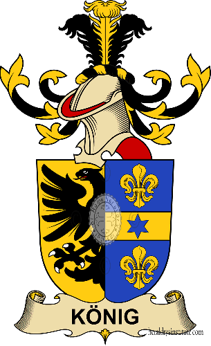 Escudo de la familia König