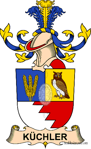 Escudo de la familia Küchler   ref: 32523