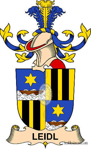 Wappen der Familie Leidl   ref: 32541
