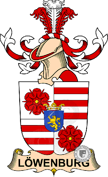 Escudo de la familia Löwenburg   ref: 32571