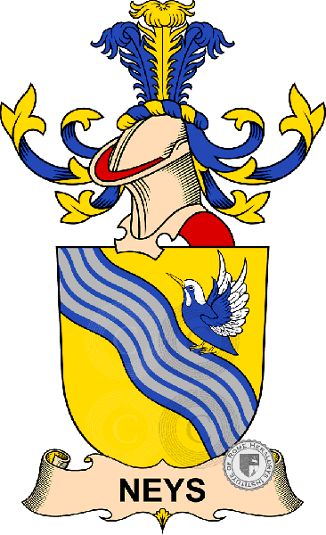 Wappen der Familie Neys   ref: 32631