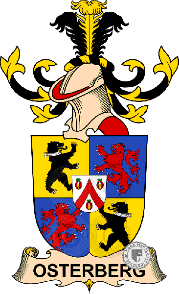 Coat of arms of family Osterberg