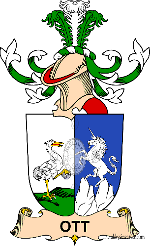Wappen der Familie Ott   ref: 32646