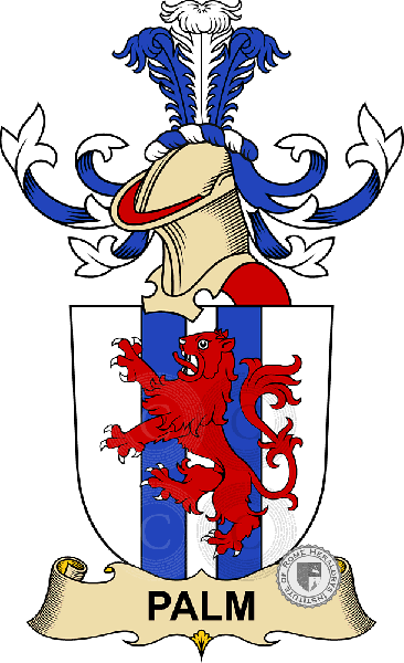 Coat of arms of family Palm