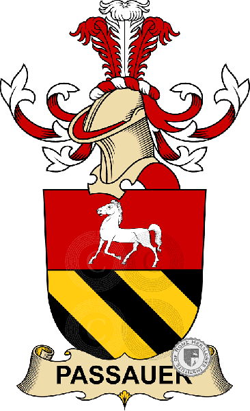 Coat of arms of family Passauer