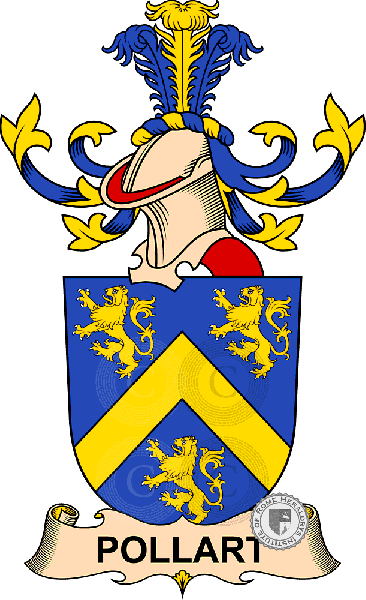 Coat of arms of family Pollart
