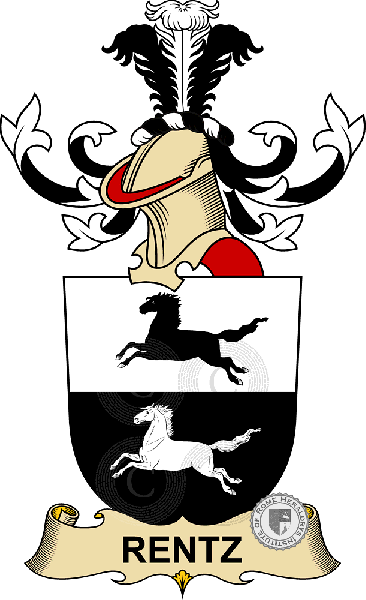 Coat of arms of family Rentz