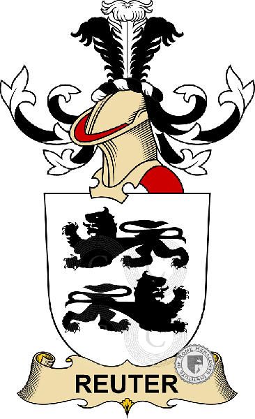 Wappen der Familie Reuter   ref: 32725