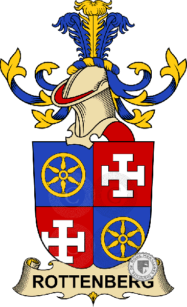 Coat of arms of family Rottenberg