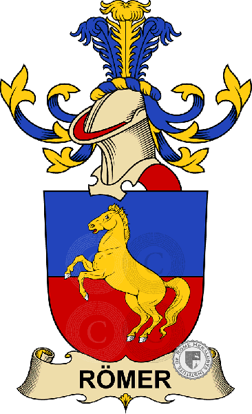 Escudo de la familia Römer   ref: 32754