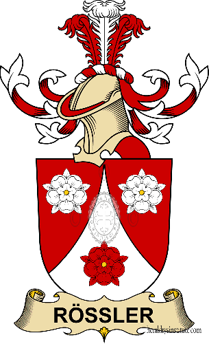 Coat of arms of family Rössler