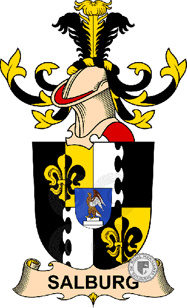 Wappen der Familie Salburg   ref: 32763