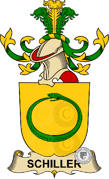 Coat of arms of family Schiller