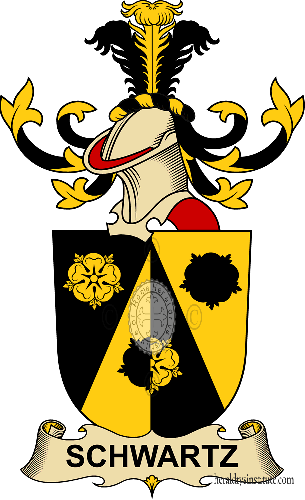 Wappen der Familie Schwartz   ref: 32802