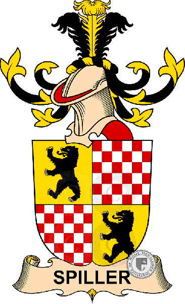 Coat of arms of family Spiller