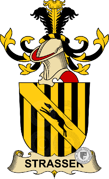 Wappen der Familie Strasser   ref: 32838