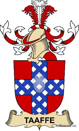 Coat of arms of family Taaffe   ref: 32858