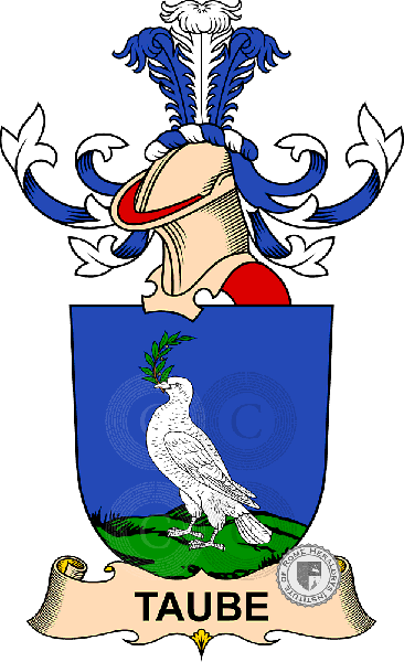Coat of arms of family Taube