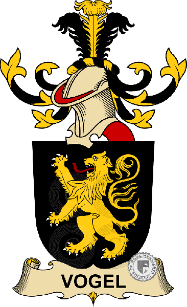 Coat of arms of family Vogel