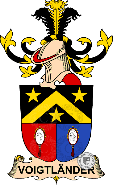 Coat of arms of family Voigtländer