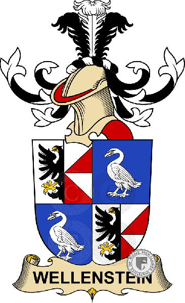 Coat of arms of family Wellenstein   ref: 32931