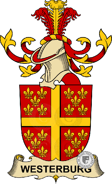 Wappen der Familie Westerburg   ref: 32943