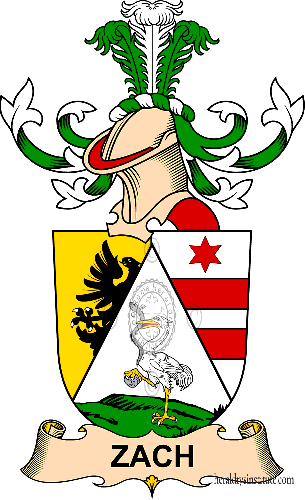 Coat of arms of family Zach