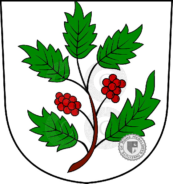 Escudo de la familia Balber (de Winterthür)   ref: 33003